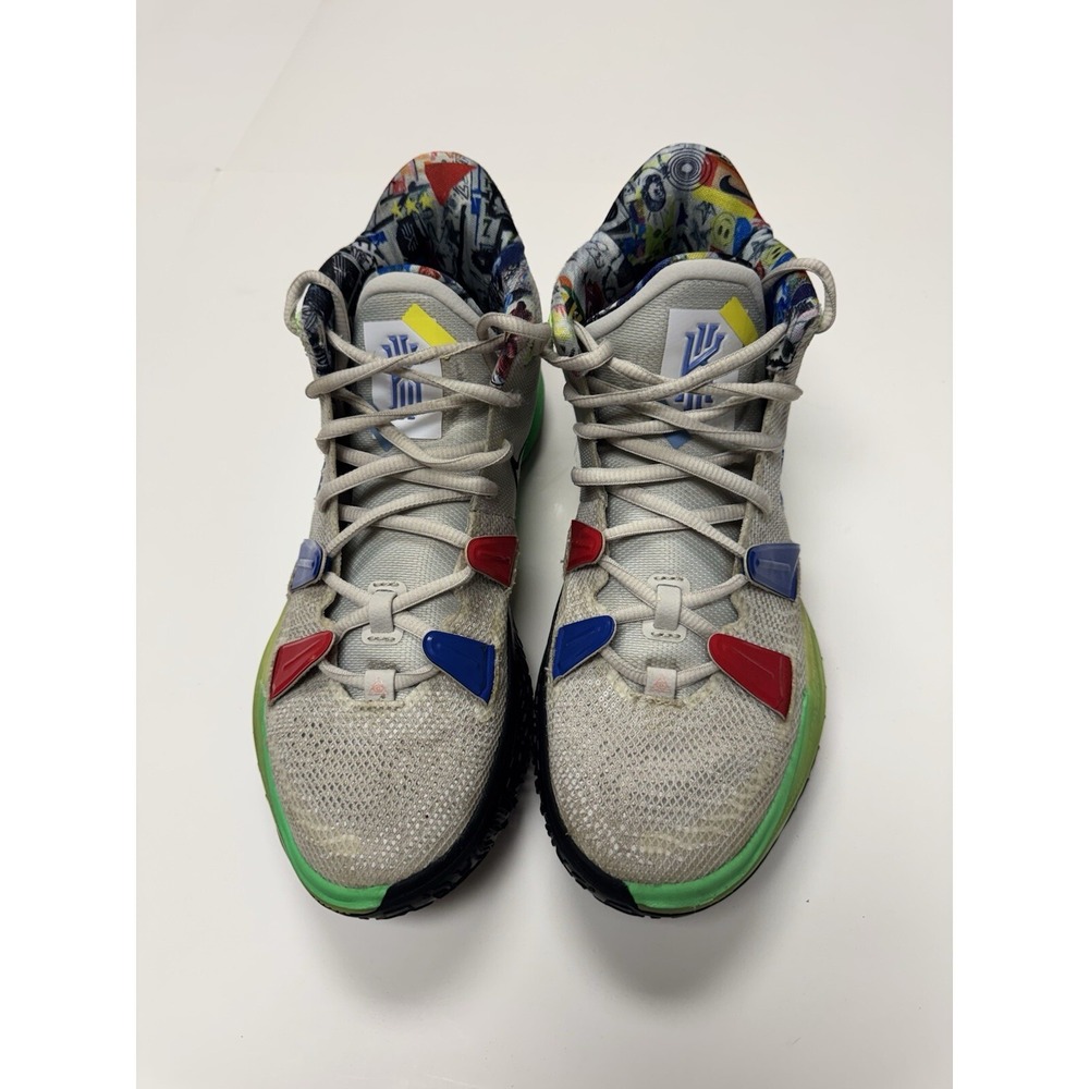 Nike Shoes Kyrie 7 Visions 2021 Size 8.5 9.5 DC9122 001 Sneaker With Box - Picture 13 of 15